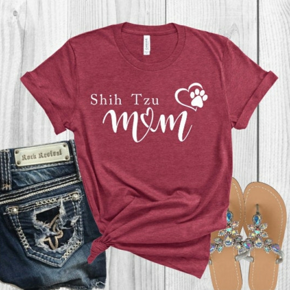 Shihtzu mom shirt